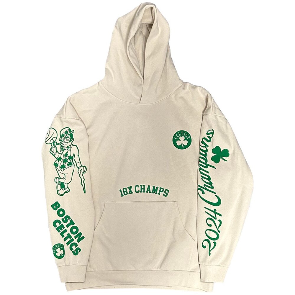 Celtics 2024 NBA Champions Pullover Hood
